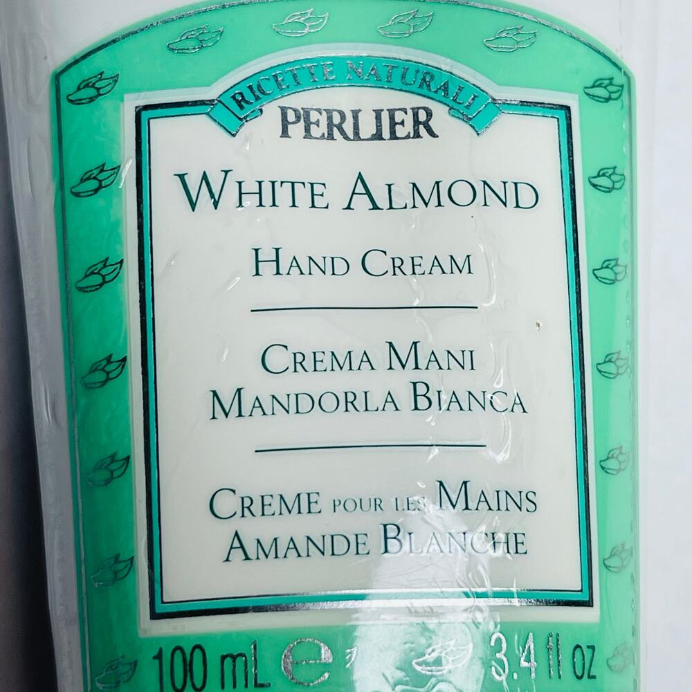 Perlier White Almond Hand Cream 100 mL 3.4 fl oz tube New Sealed - Picture 4 of 4
